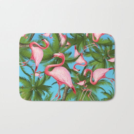 Palm tree Bath Mat