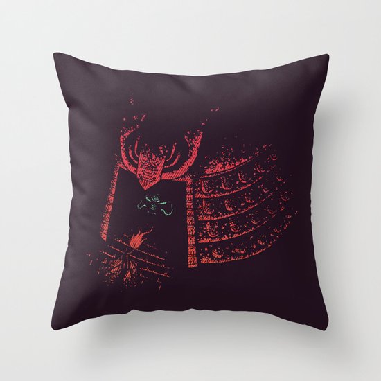 Secrets of the Samurai Throw Pillow