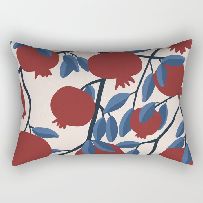 Pomegranate tree Rectangular Pillow