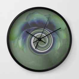 Green Illusion  Wall Clock