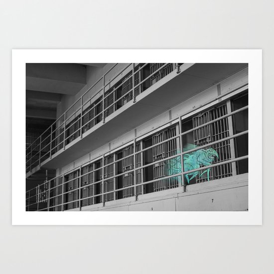 Unseen Monsters of San Francisco - Hectory Vonbutes Art Print