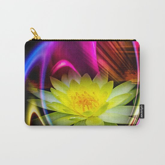 Flower Magic -Water lily Carry-All Pouch