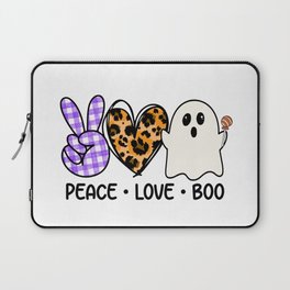 Peace Love Boo Laptop Sleeve