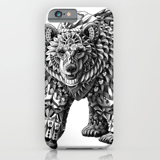 Ornate Bear iPhone & iPod Case