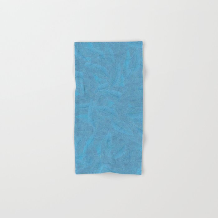 Blue Leaf Hand & Bath Towel