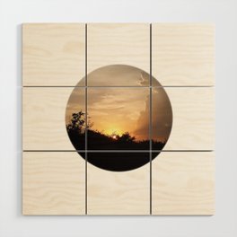 Quiet sunset Wood Wall Art