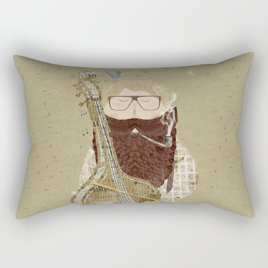 evenings sonnet Rectangular Pillow