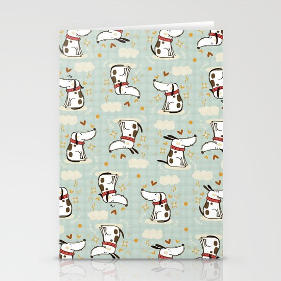 DOGGY IN THE SKY Stationery Cards