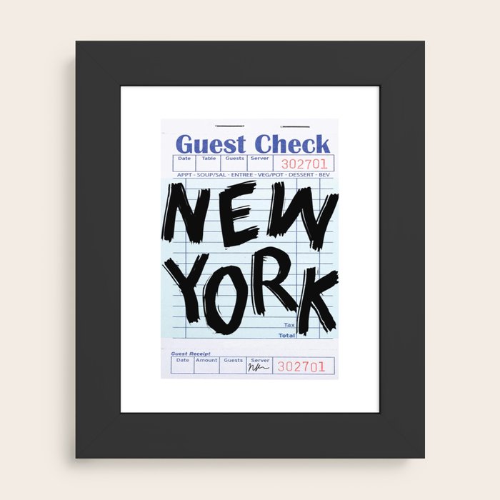 Framed Art Print