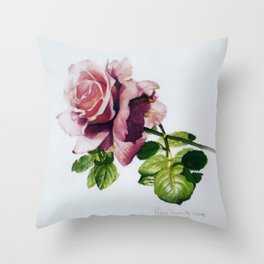 Rose Throw Pillow