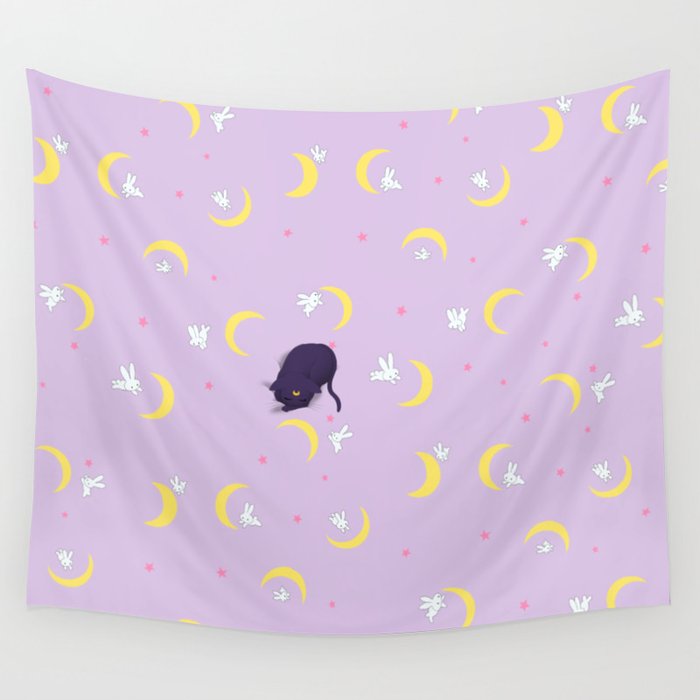 Sailor Moon Bed Wall Tapestry By Albertosancami Society6