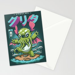 Monster Cthulhu Stationery Card