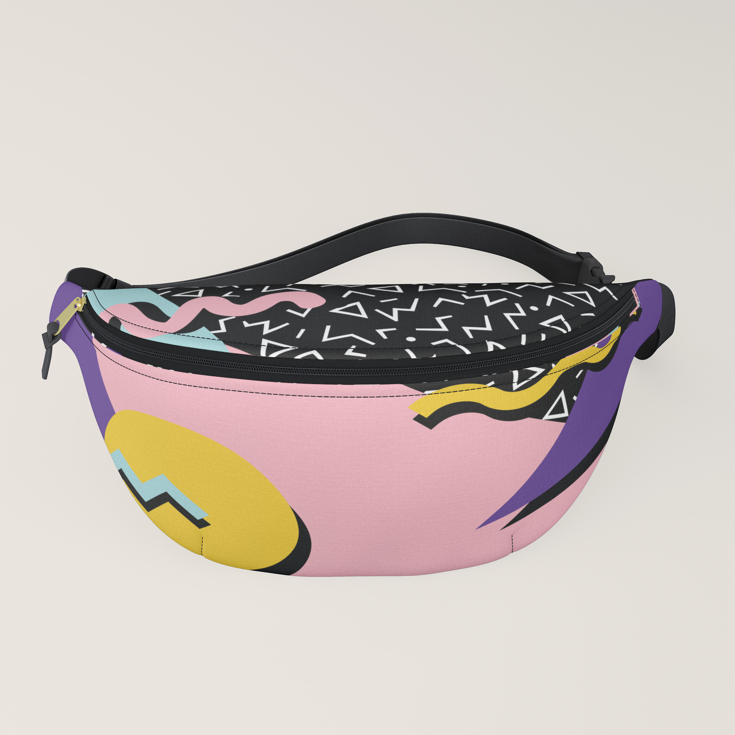 colorful fanny pack