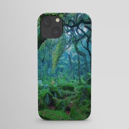 Enchanted forest mood iPhone Case