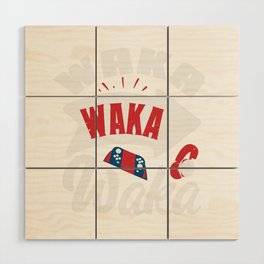 Waka Waka Waka Wood Wall Art