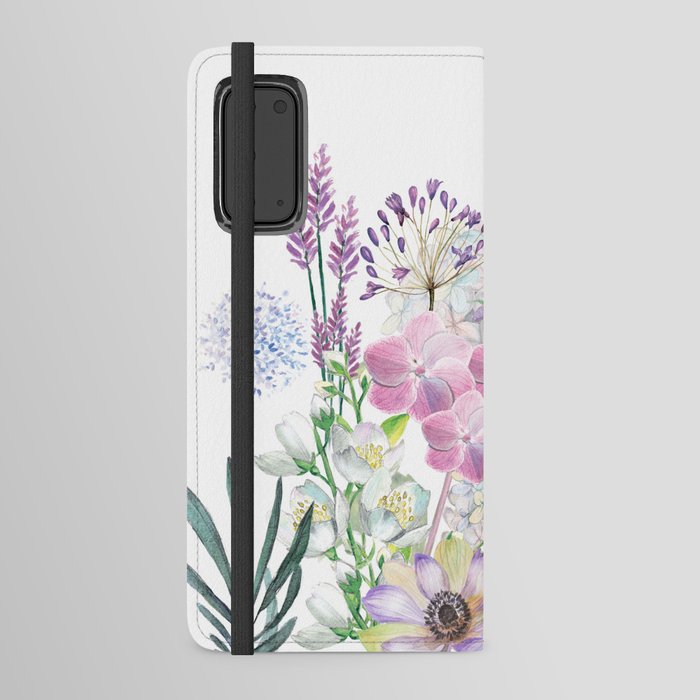 Spring Flowers Bouquet Android Wallet Case