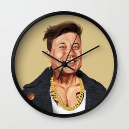 HIPSTORY - Elon Wall Clock