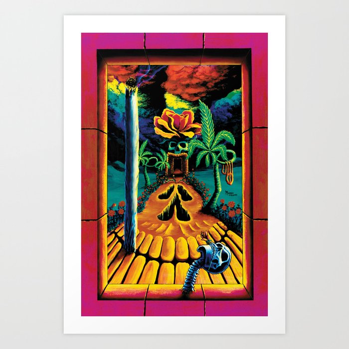 Trippy room hotsell painting