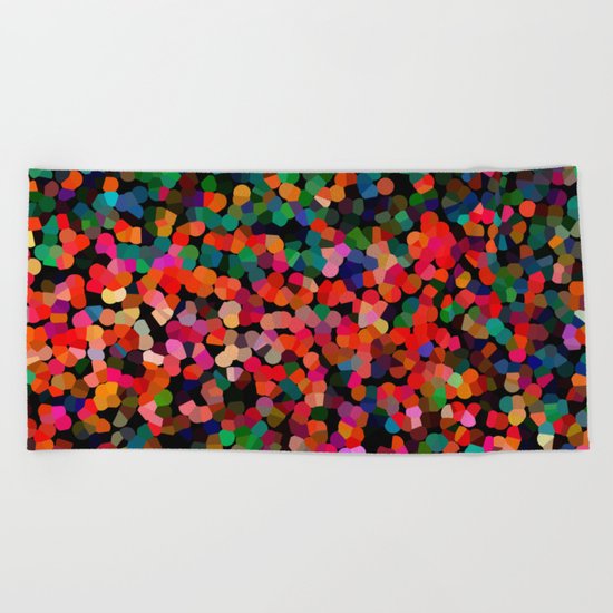 Abstract colors Beach Towel