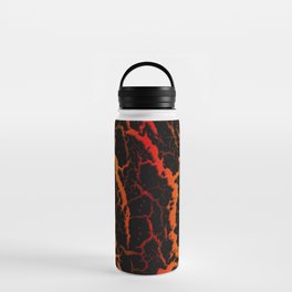 Cracked Space Lava - Yellow/Red Water Bottle