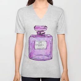 perfume purple V Neck T Shirt
