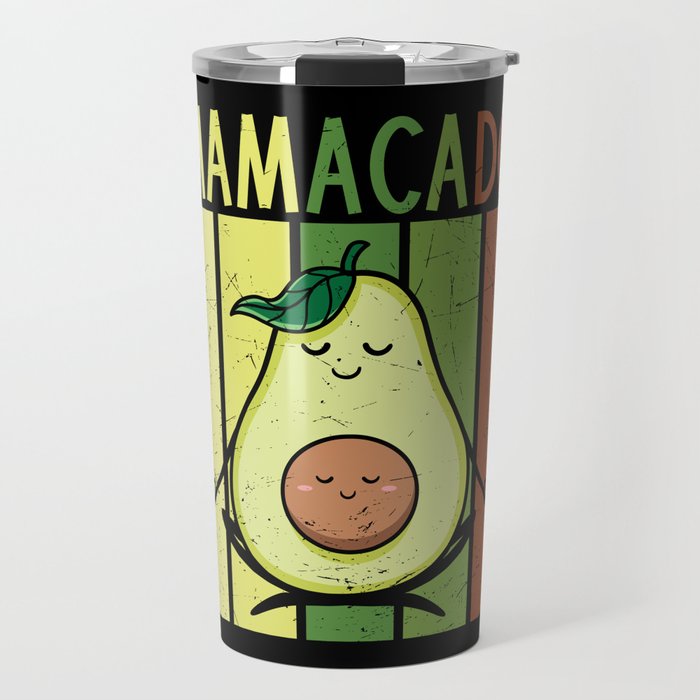 Mamacado Funny Avocado Mom Travel Mug