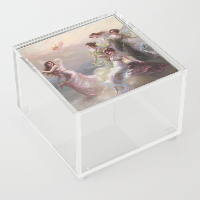 The dance of the nymphs - Édouard Bisson Acrylic Box