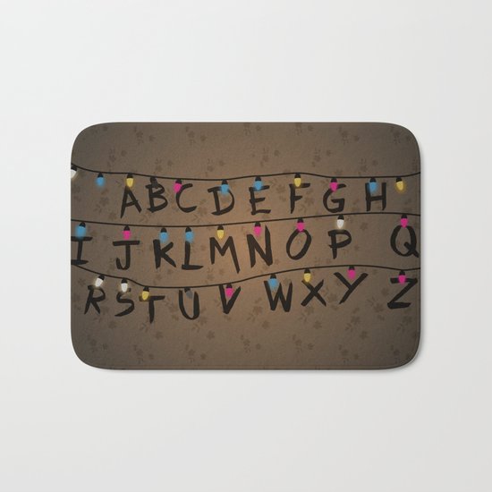 Stranger things ABC Bath Mat