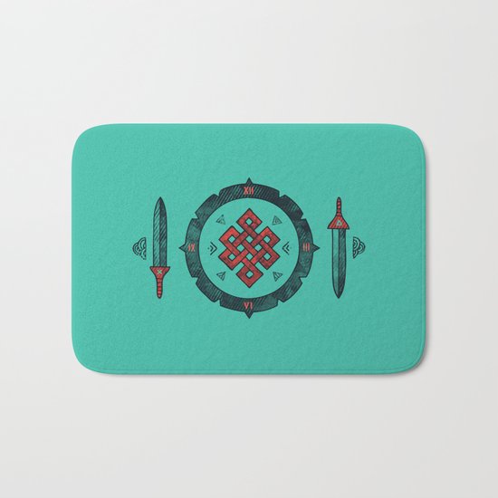 Endless (2 color version) Bath Mat