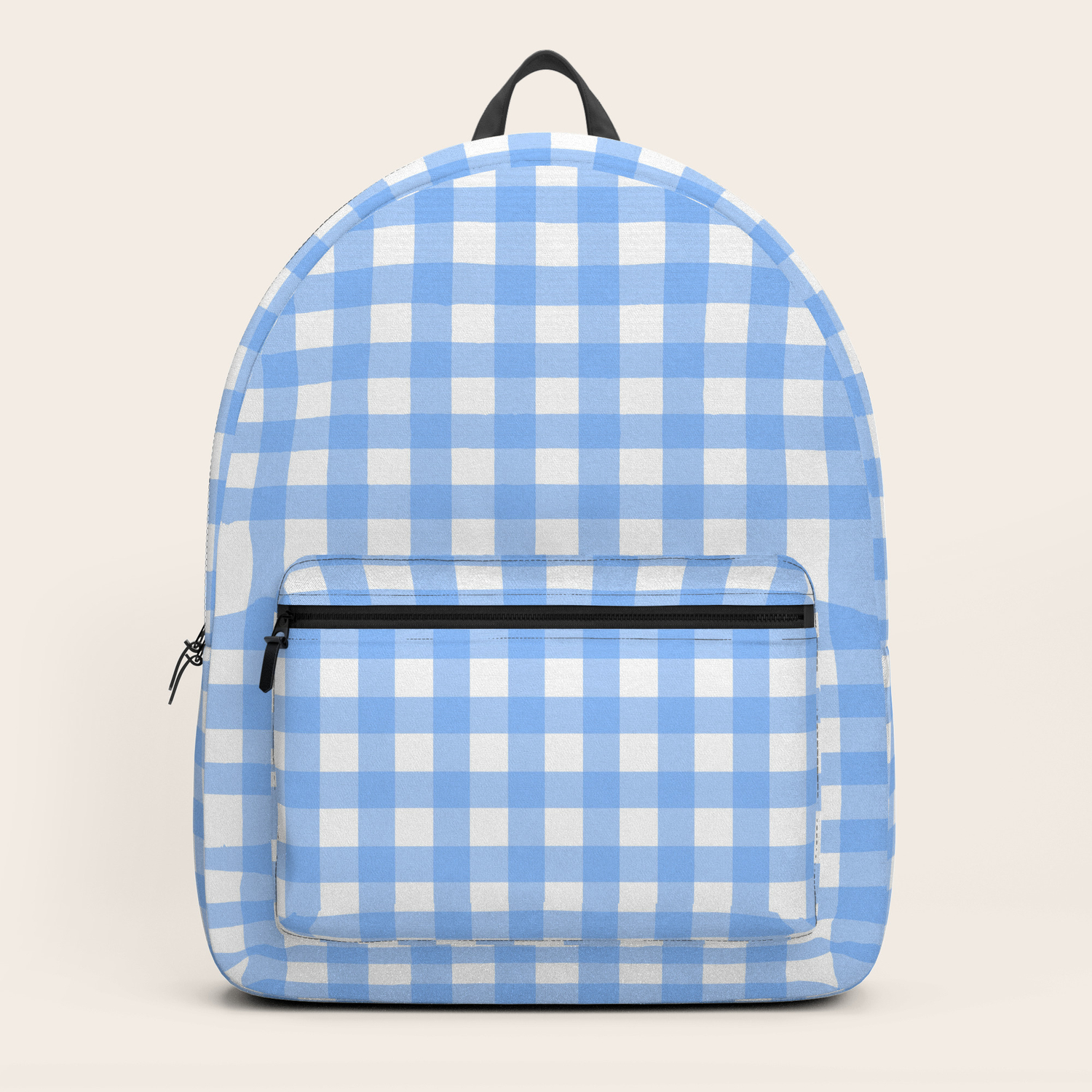 sky blue backpack