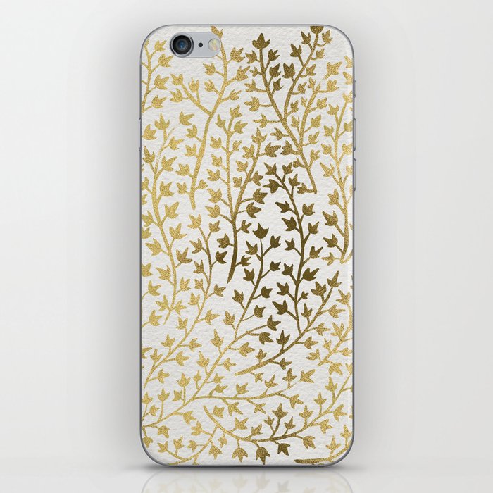 Gold Ivy iPhone Skin
