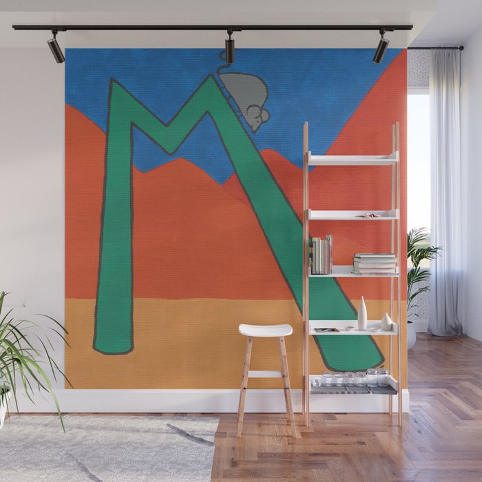 M is for Mouse Wall Mural