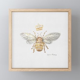 Queen Bee Framed Mini Art Print