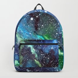 Galaxy (blue/green) Backpack