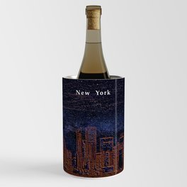 New York - The golden city Wine Chiller