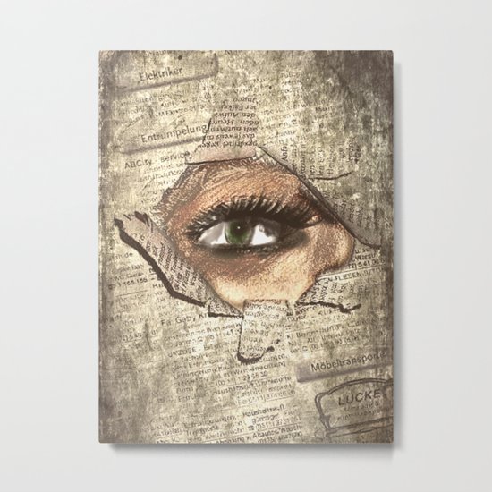 Look 3 Metal Print