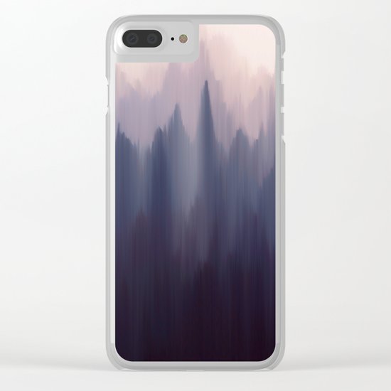 Morning Fog I Clear iPhone Case