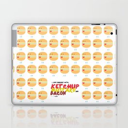 I love burger with... Laptop & iPad Skin