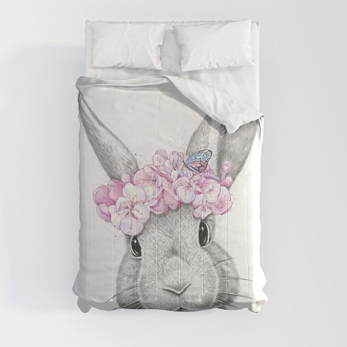 Spring bunny Comforter