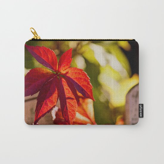 Red Autumnlights- Indian Summer VI Carry-All Pouch