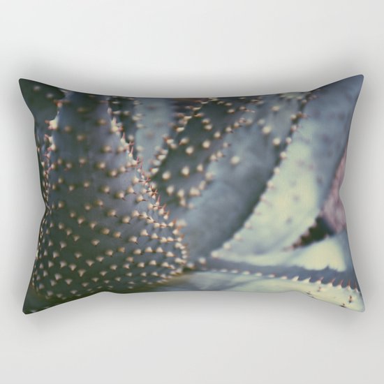 Prickly Succulent Rectangular Pillow