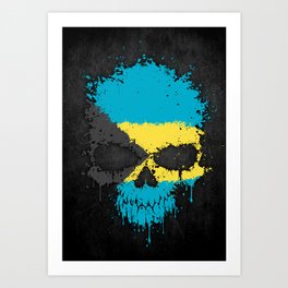 Bahamas Flag Art Prints For Any Decor Style Society6