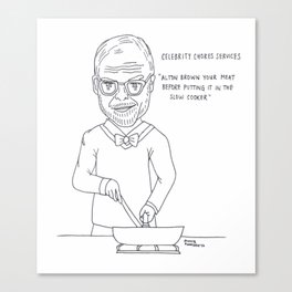 Alton Brown Canvas Print