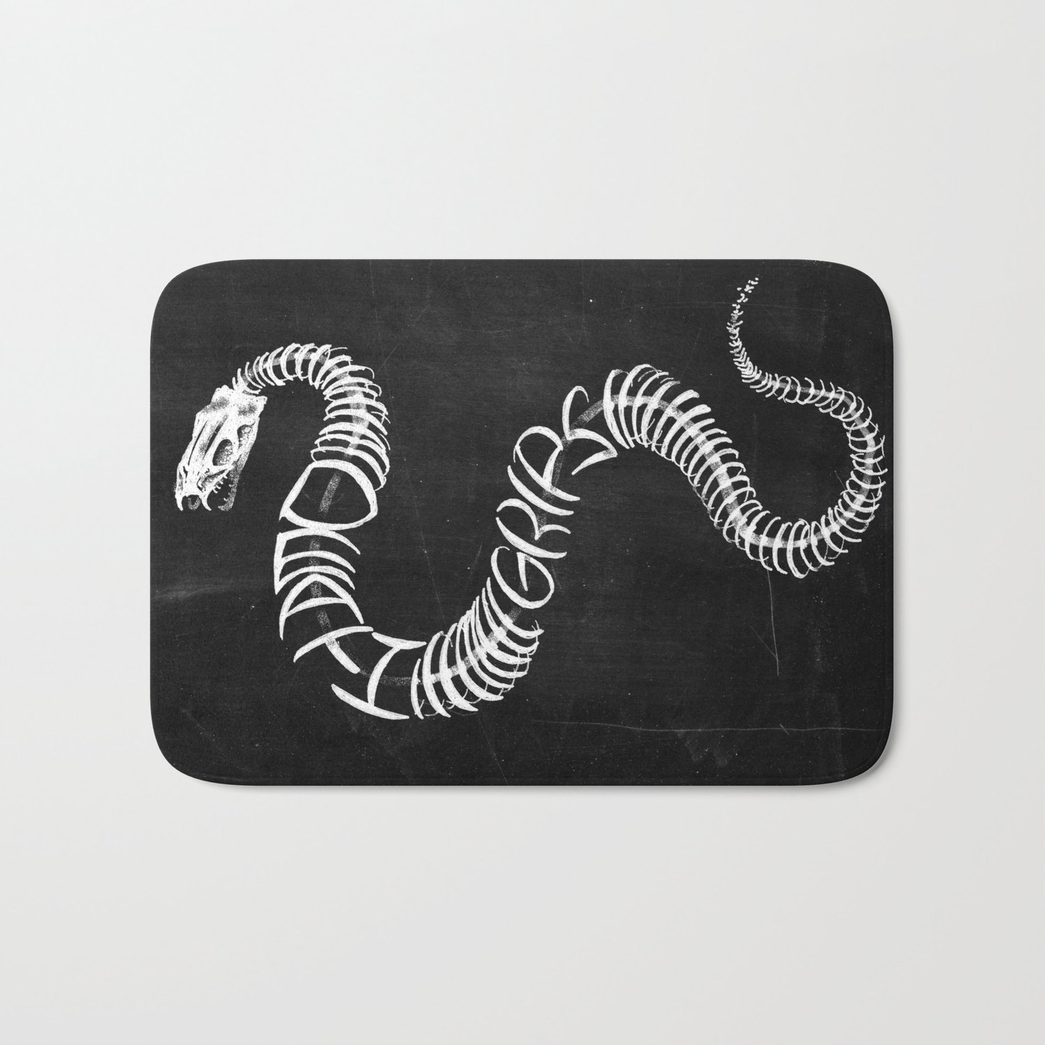 Death Grips Bones Poster Bath Mat By Mattchinworth Society6