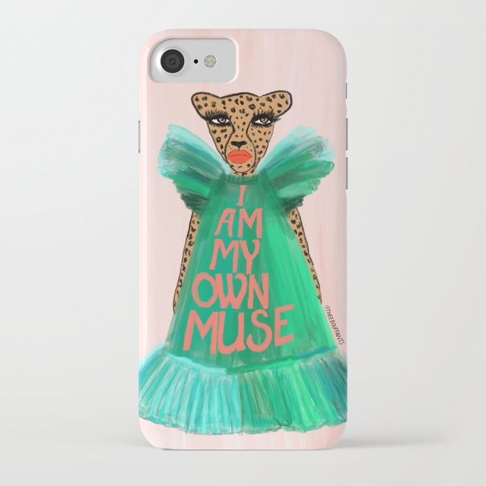 I Am My Own Muse iPhone Case