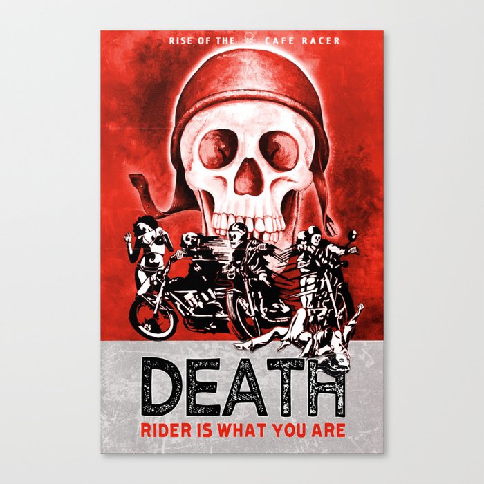 Death Rider III Canvas Print