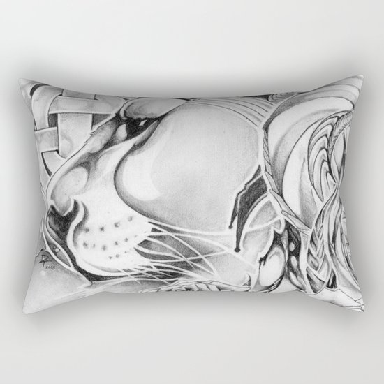 King of Roses Rectangular Pillow