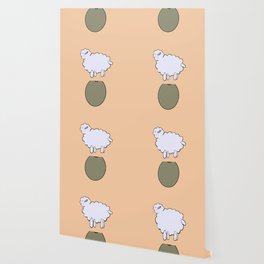 Olive Ewe Wallpaper