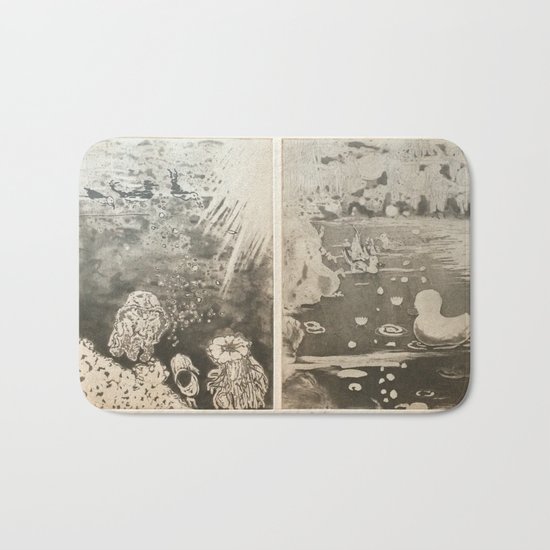 Under The Sea. Some things are better down where it's wetter take it from me Bath Mat