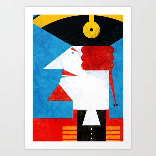 BARON MUNCHAUSEN Art Print